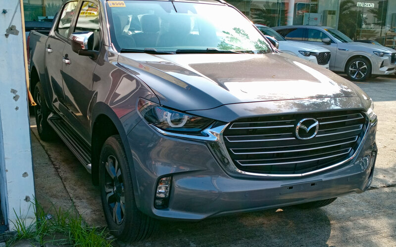 Mazda BT-50 2024 in grey — GCS fleet vehicle