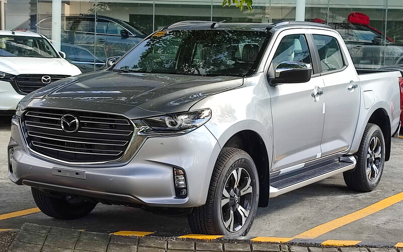 Mazda BT-50 2024 in silver — GCS fleet vehicle